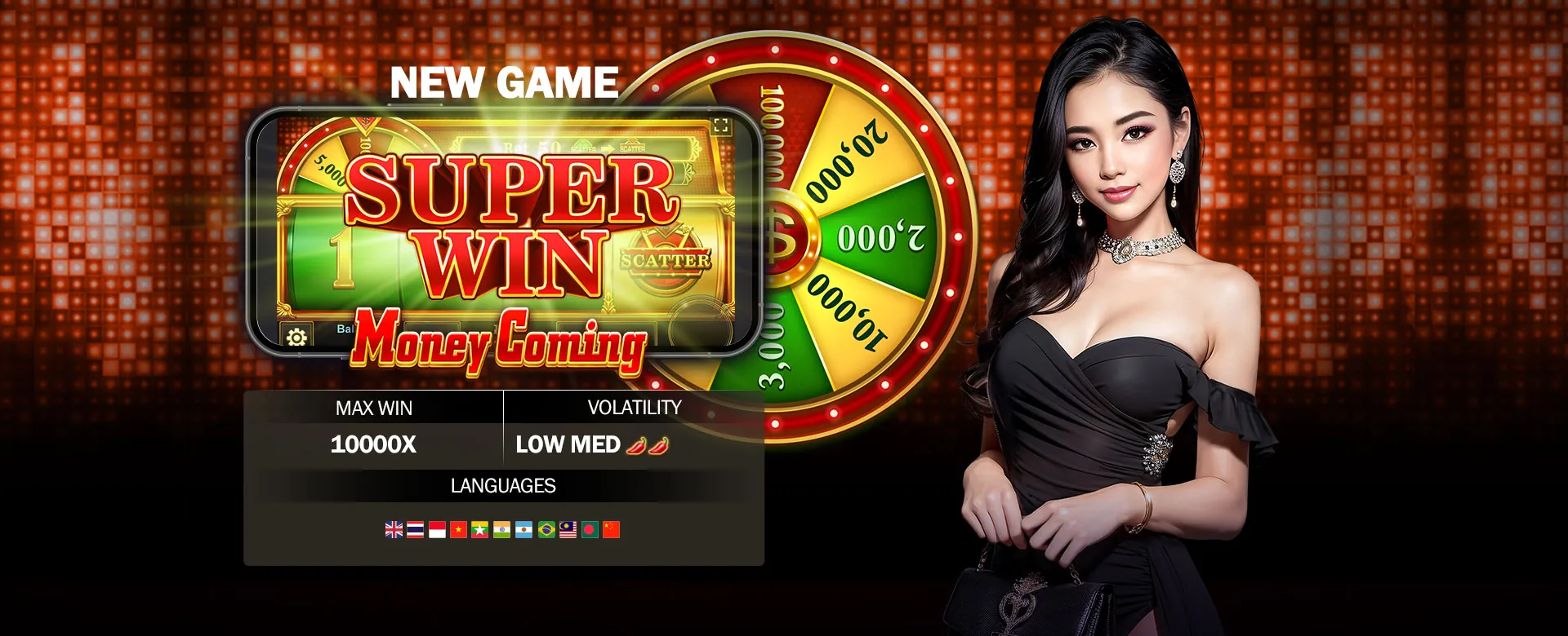 Player celebrating a big win on a taya365 slot machine